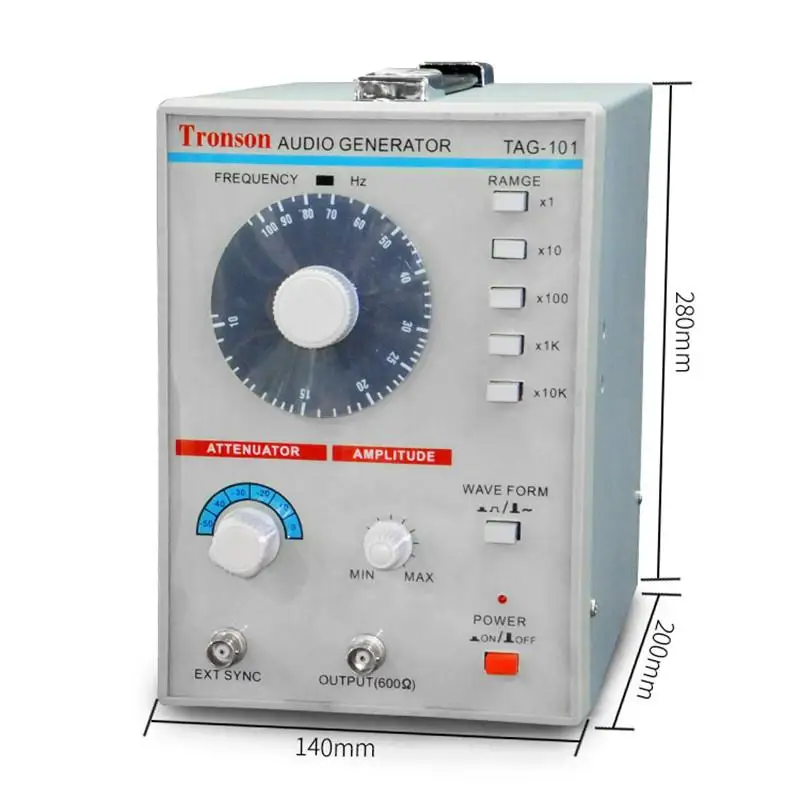 TAG-101 Low Frequency Signal Source Audio Signal Source Low Frequency Signal Generator