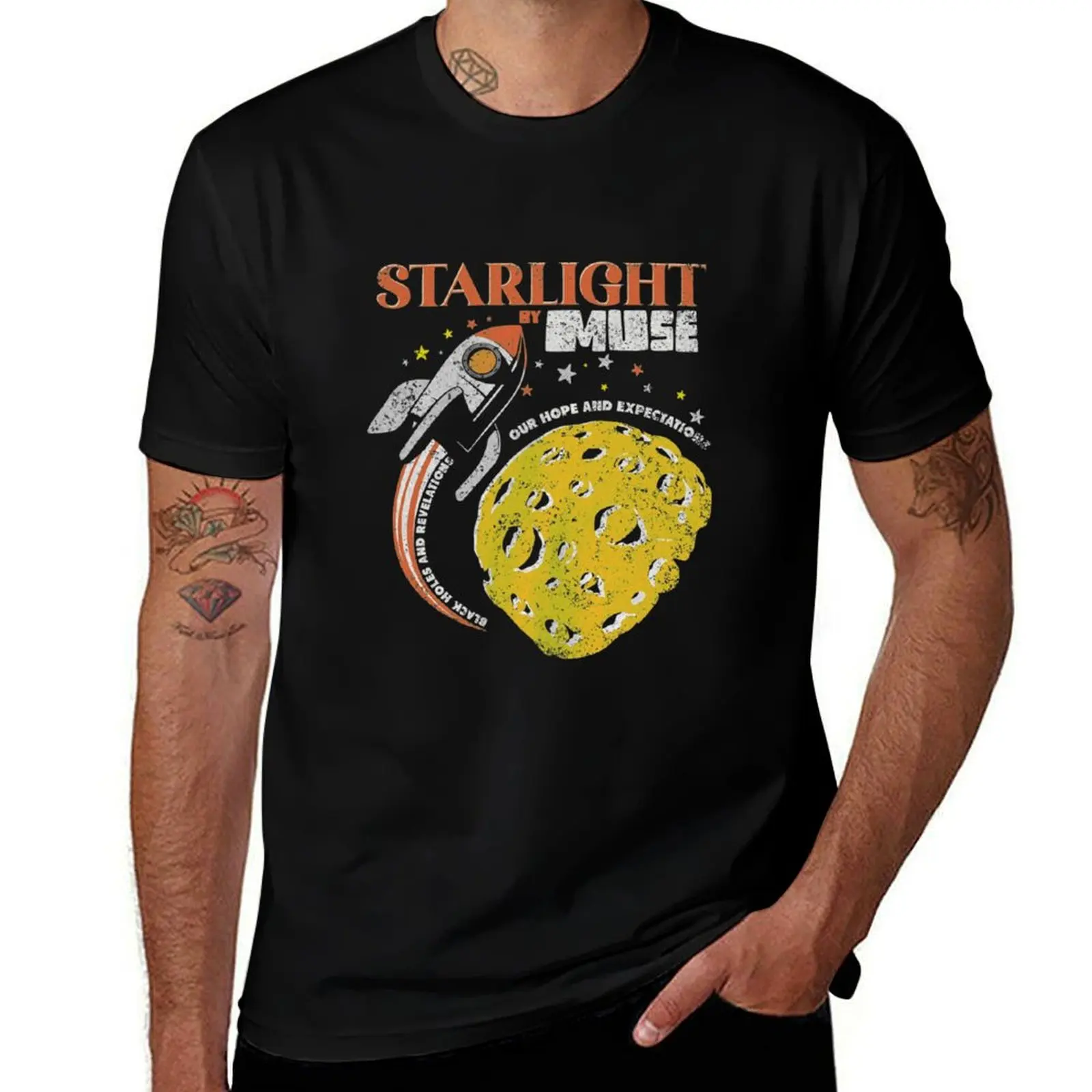 

Starlight T-Shirt man t shirt summer cotton tshirt 100% cotton t shirts man 100% T-Shirt