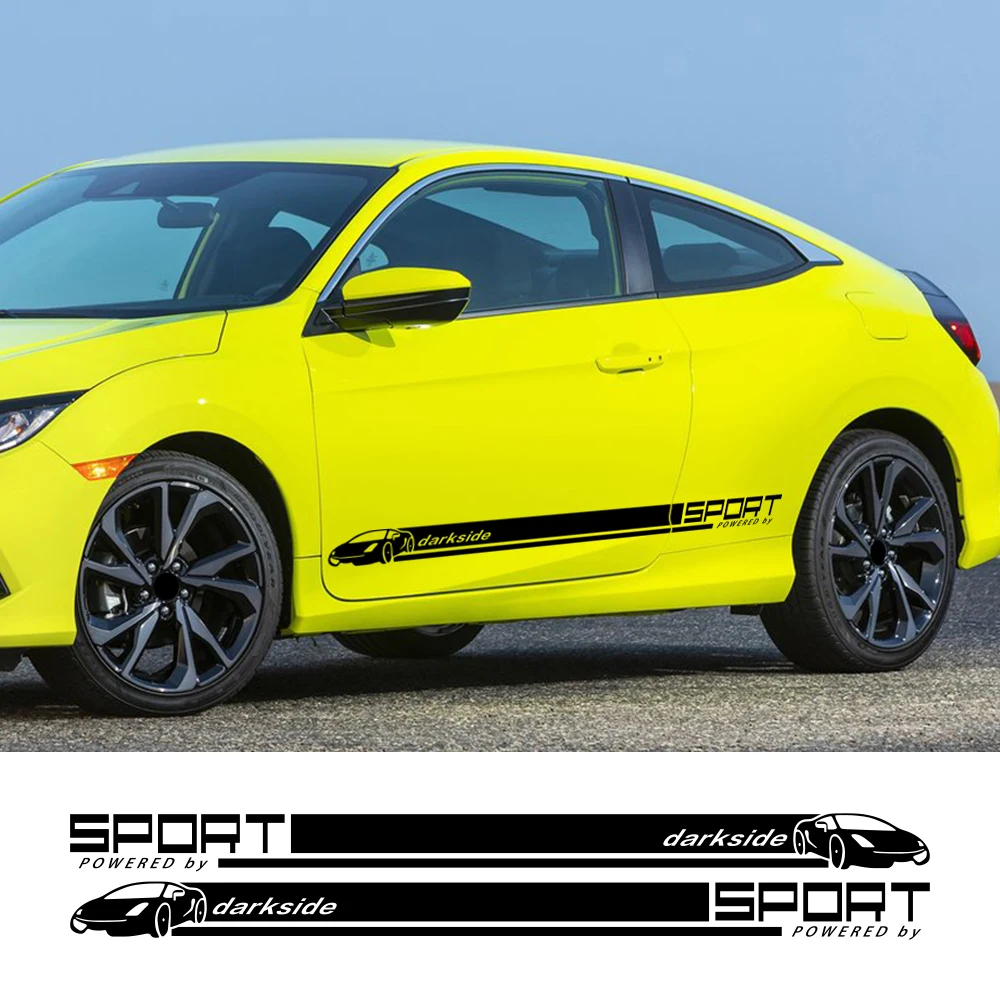 

Car Door Side Stickers Kit Auto Wrap Vinyl Film Waterproof Creative Vehicles PVC Stickers Exterior Car Accessories Decoration