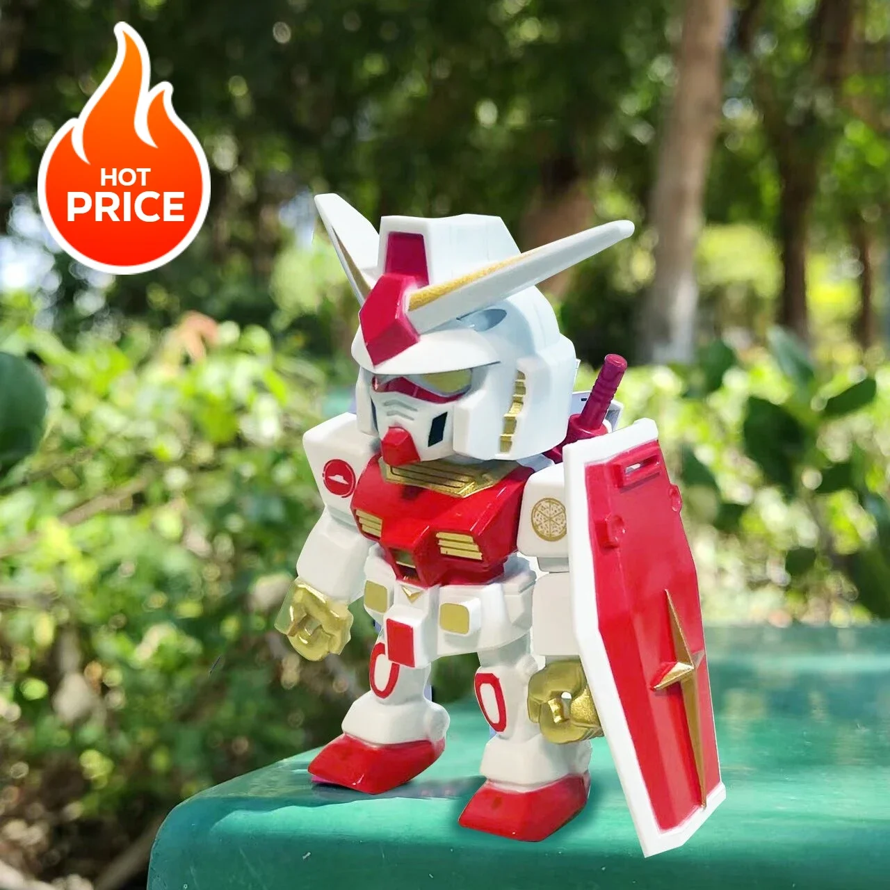 

Mcdonald Gundam Figure Qmsv Rx-78-2 Ver Angus Mobile Suit Action Figurine Collectible Model Doll Statue Robot Kits Toys Gifts