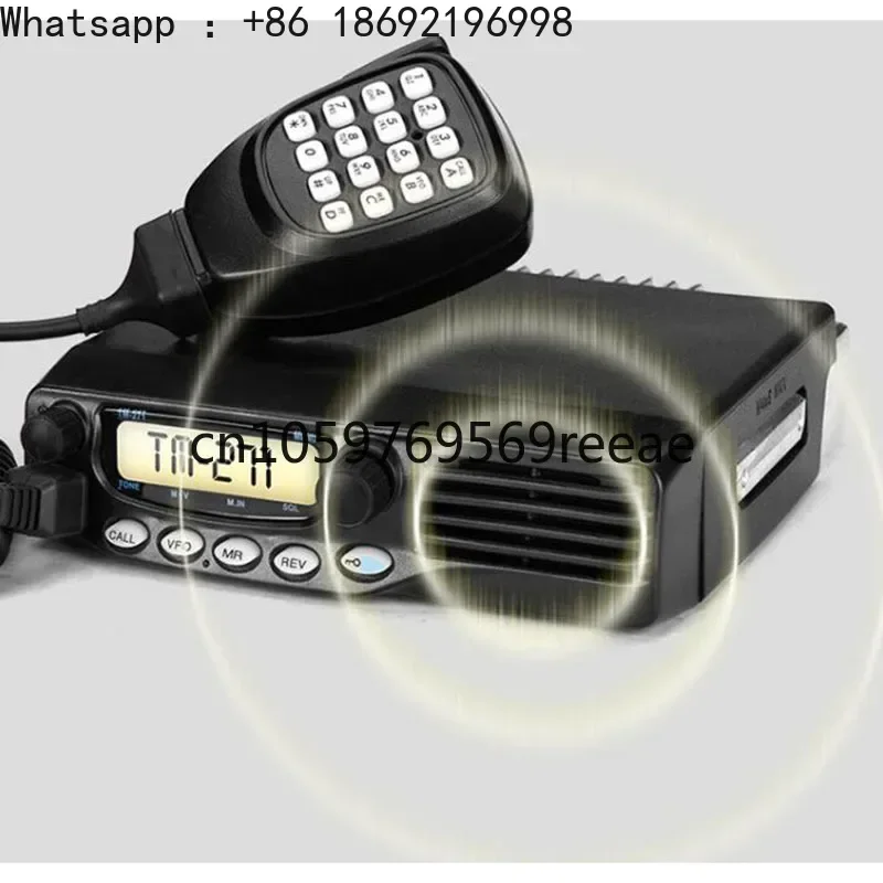 Rádio Móvel Veicular TM-271A/TM-471A Banda Única VHF/UHF 60W Transceptor FM Estação Repetidora para Walkie Talkie KENWOOD TM271 TM471
