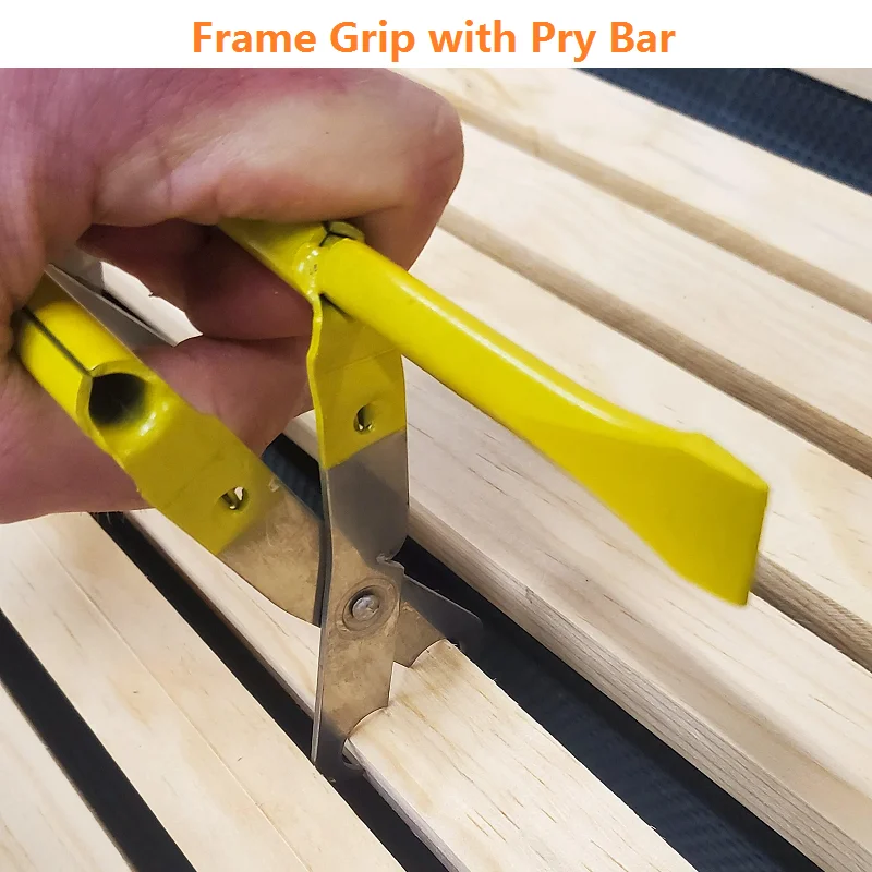 Bee Hive Frame Grip Beehive Frame Holder With Shovel Beehive Clip Lifter Gripper Beehive Clip Clamp Grasp Beekeeping Equipment