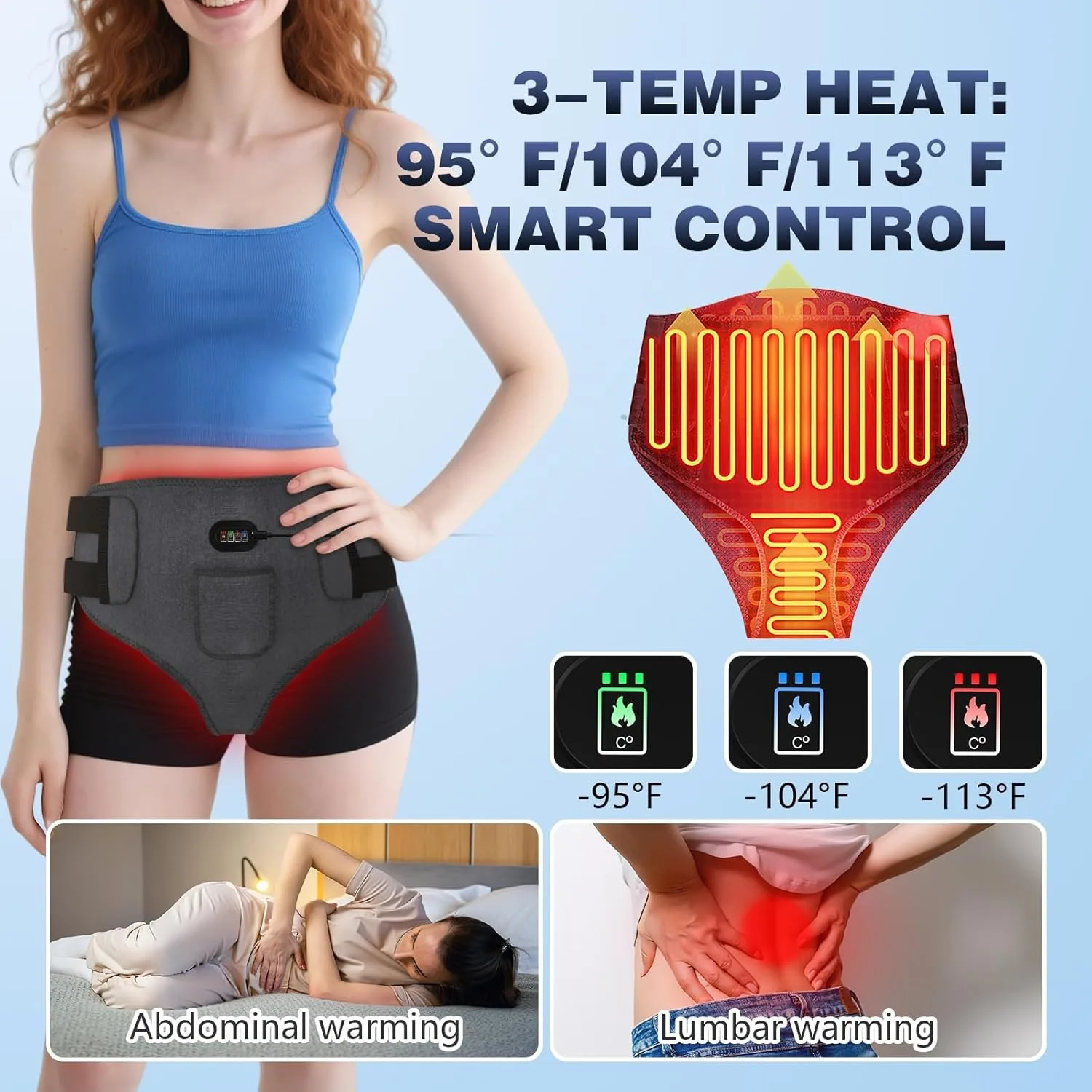 Prostate Vaginitis Red Light Therapy Device 162 LEDs 660nm 3in 1 Massage Panties for Women Pain Relief Men Prostatitis Treatment