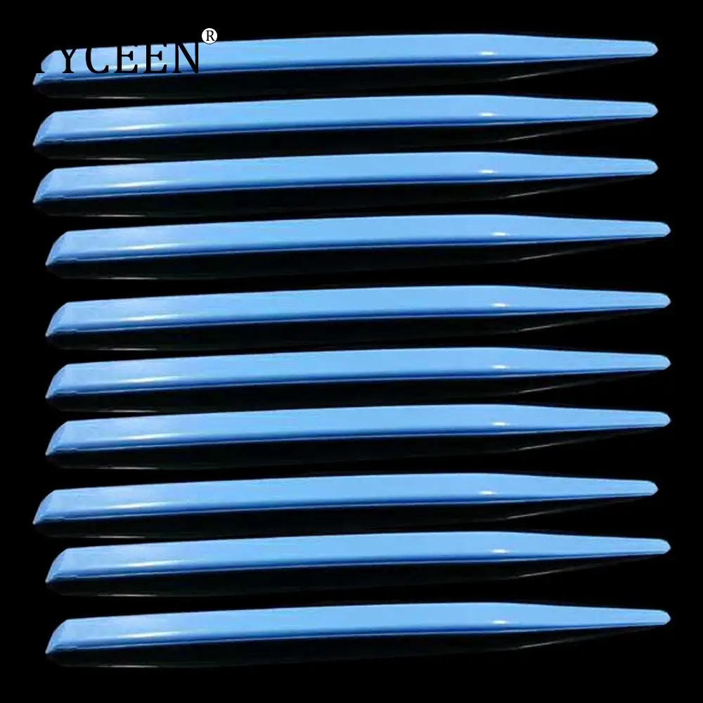 

10pcs Dental Mixing Plaster Spatula for Impression Material Disposable Mixing Knife Alginate Spatula Plastic Blue Dentist Tools