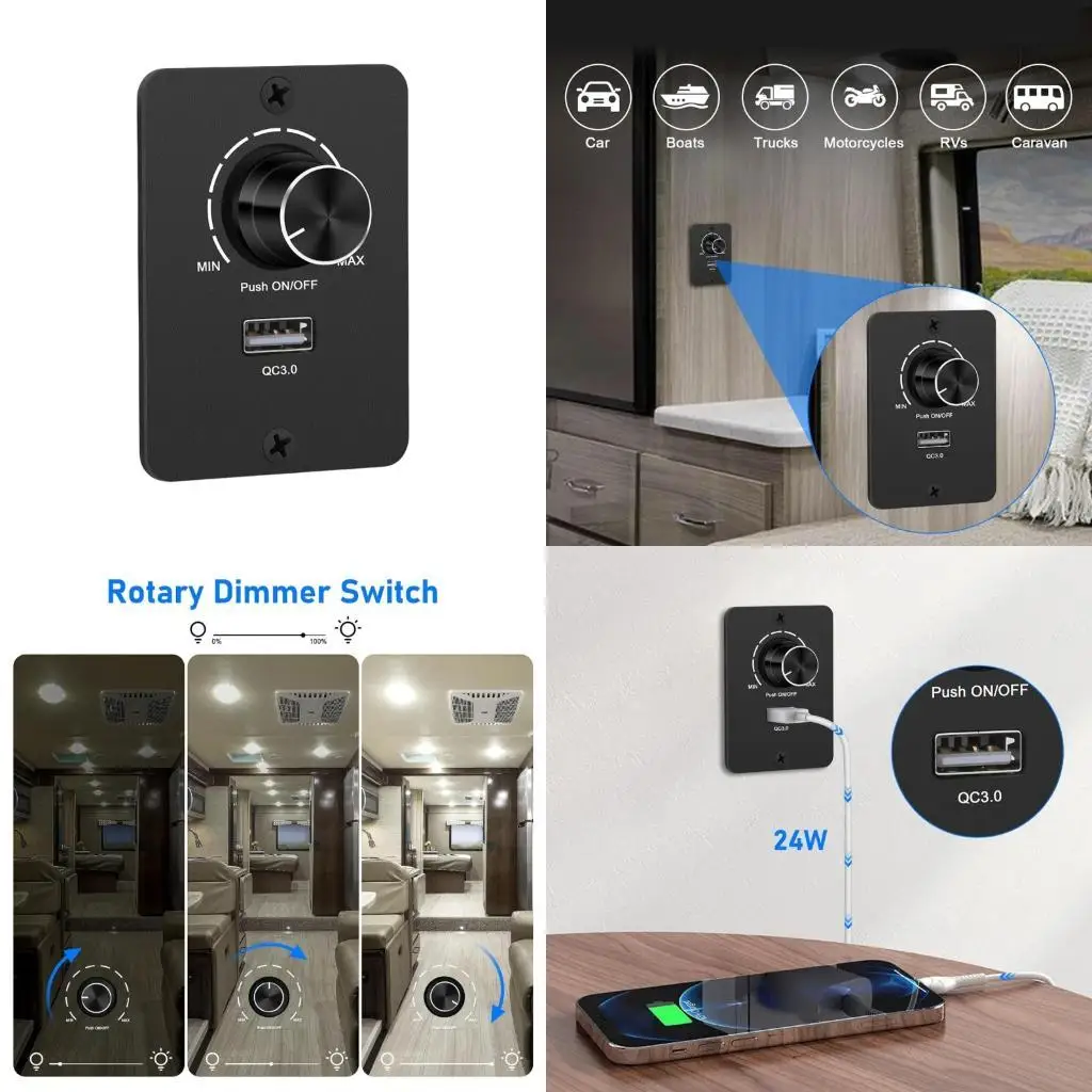 

652F Автомобильный класс роторной диммер.