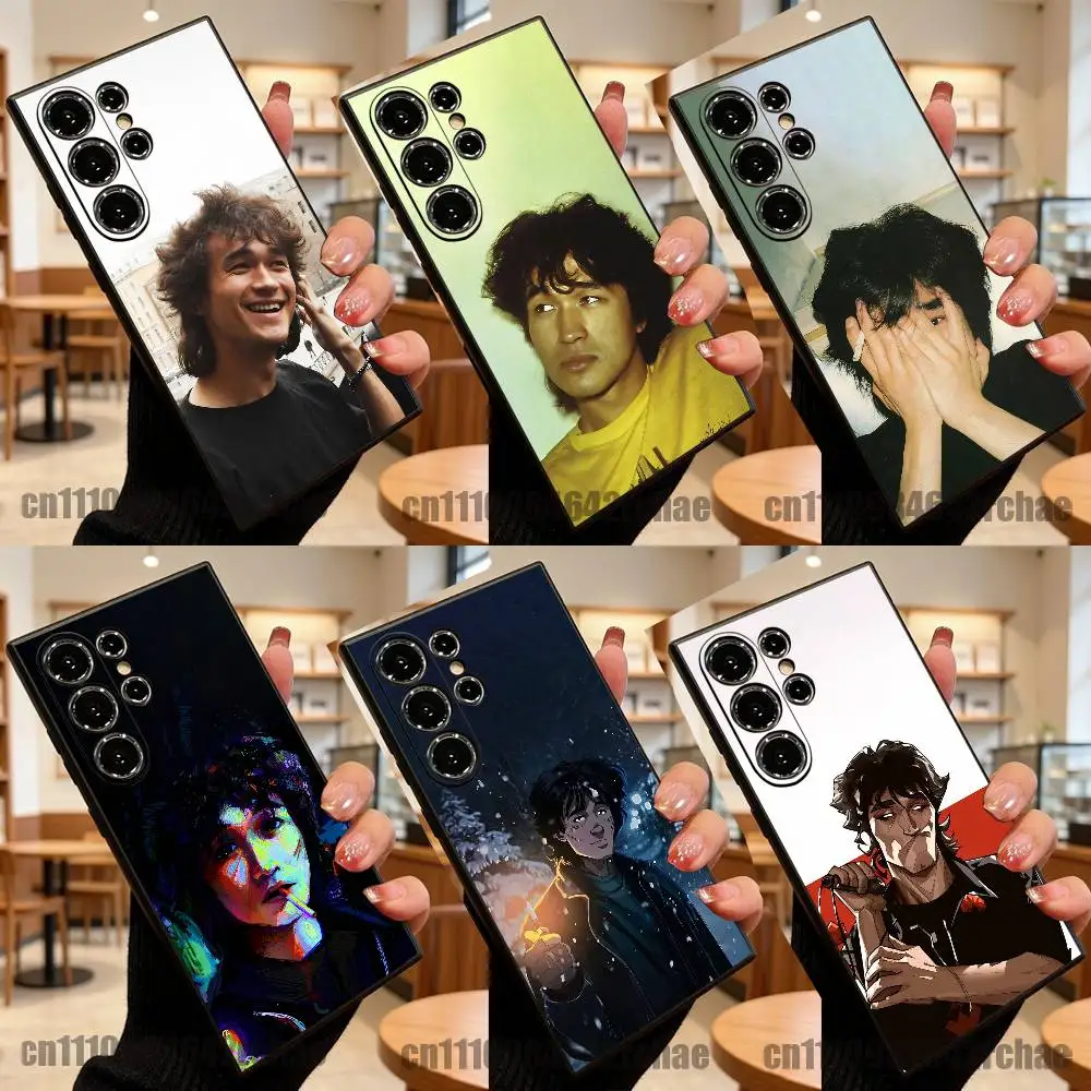 For Viktor Tsoi Phone Case For Samsung Galaxy S25 S24 S26 S22 S23 S21 S10 5G Fe Ultra Plus Custom Cover