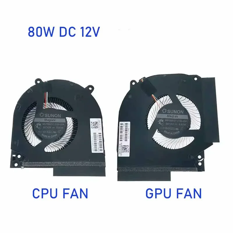 New Original Laptop CPU GPU Cooling Fan For HP VICTUS 9 16-R 16T-R 16-S 16T-S  DC5V or 12V