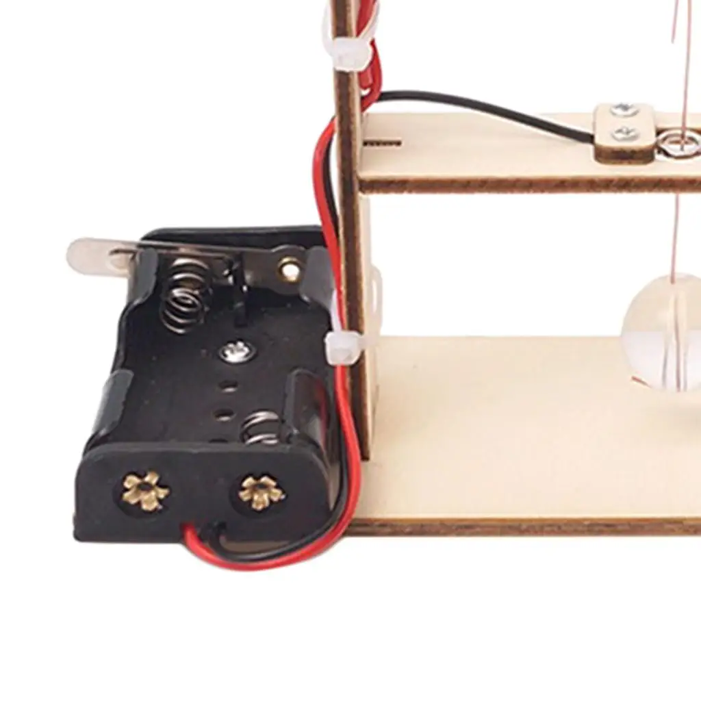 DIY Seismograph Alarm Model Assemble Toy Physics Science Experiments Tool