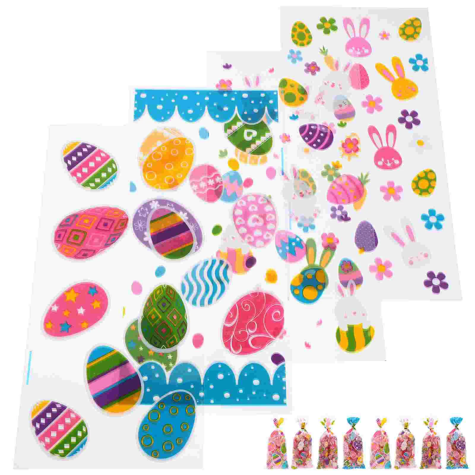 

Easter Goodie Bags Candy Wrapping Gift Snack Paper Chocolate Wrappers Treat Opp Themed Party Delicate Packaging