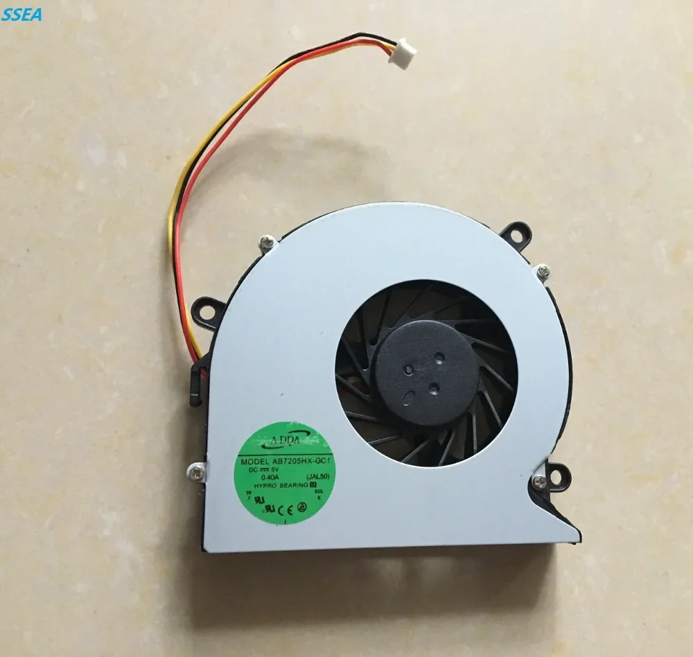 

SSEA New Laptop CPU Fan For Acer Aspire 5720 7520 5220 5310 5520 5315 7220 7720 CPU Cooling Fan P/N: AB7805HX-EB3(X1)