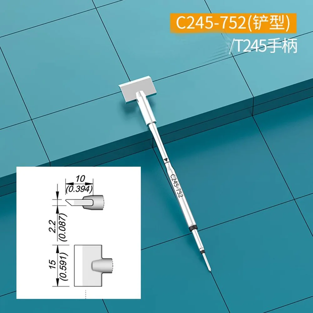 C245 Soldering Tip C245-752 776 792 913 914 949 For JBC T245 soldering iron Shovel type