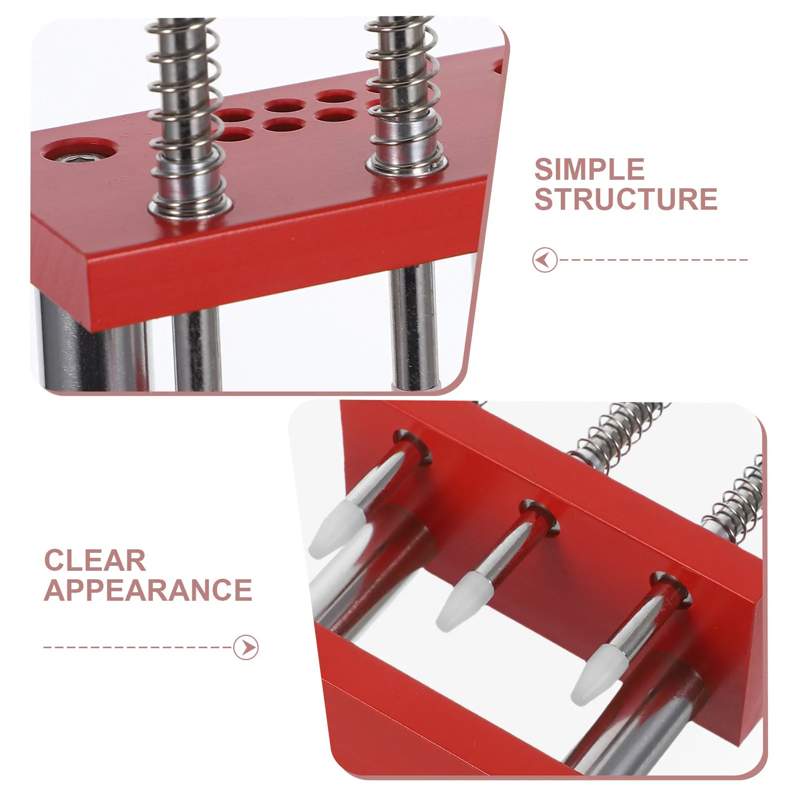 Watch Repair Press Metal Hand Press Tool Efficient Hour Minute Second Hand Installer Professional Watchmaker Tool Set