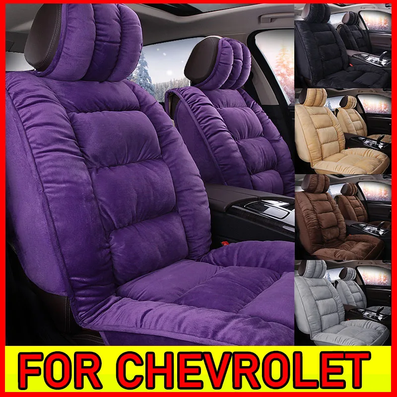 

FOR CHEVROLET Car Seat Cover Plush Seat Protector Custom Fit for Nissan Rogue Altima Sentra Versa Kicks Frontier Murano