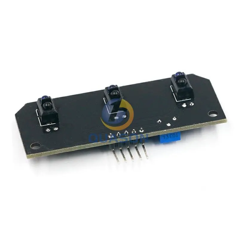 DC 5V 3 Channel Infrared Line Tracker Sensor Module Trio Detector Output TCRT5000 Sensor 10mm Distance For Robot Kit AVR/ARM/PIC