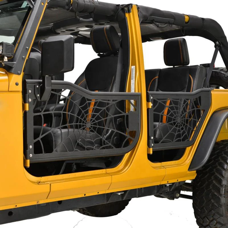 Tubular Doors with Rearview Mirror for Jeep Wrangler JK 2 door/4 door