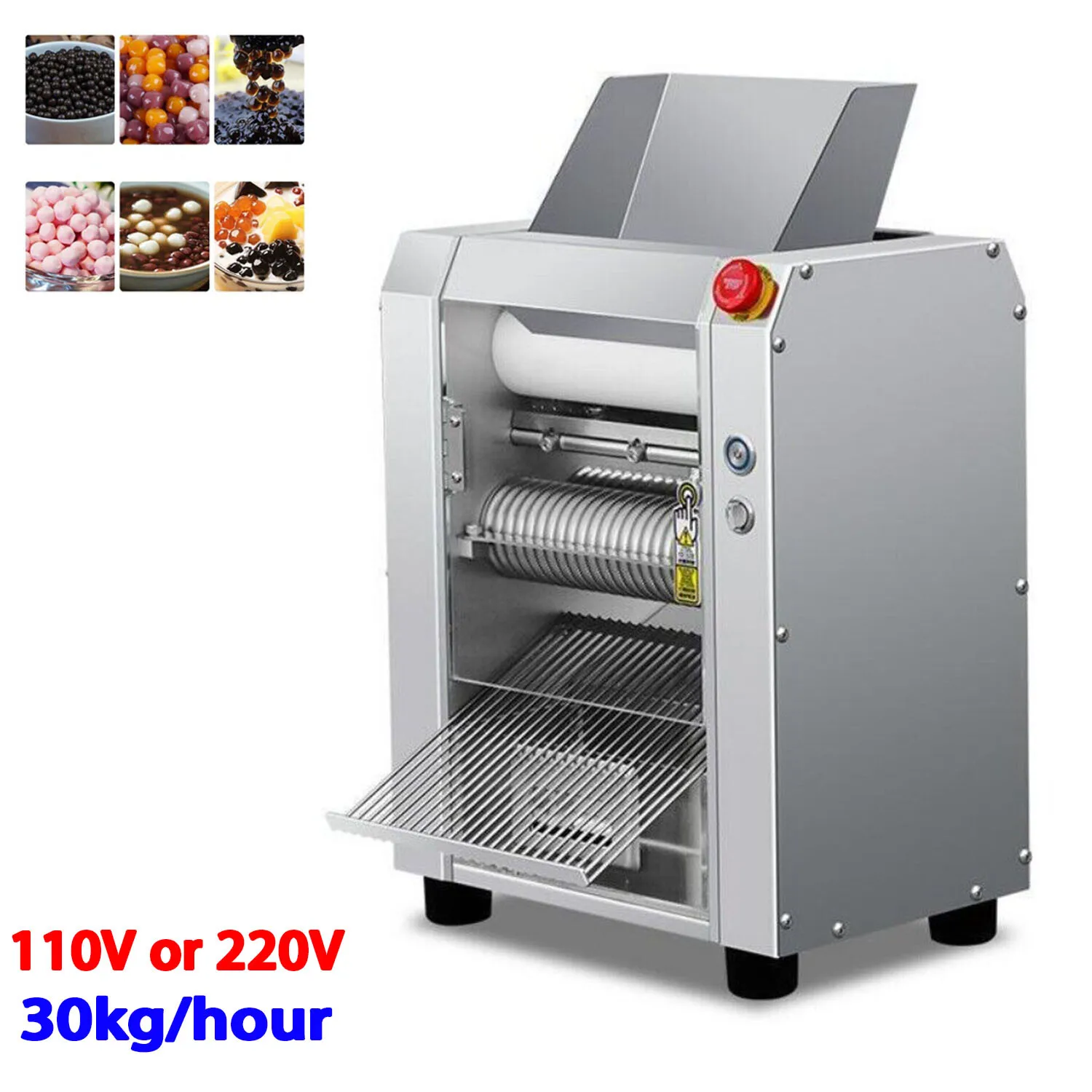 

Electric Commercial Milk Tea Tapioca Pearl Ball Taro Ball Maker Machine 110 220V