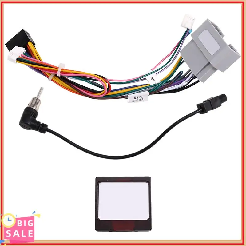 

Exclusive Car 16Pin Radio Canbus Cable Power Wiring Harness Socket Connector CAN Bus Decoder For Jeep Wrangler Compass Dodge