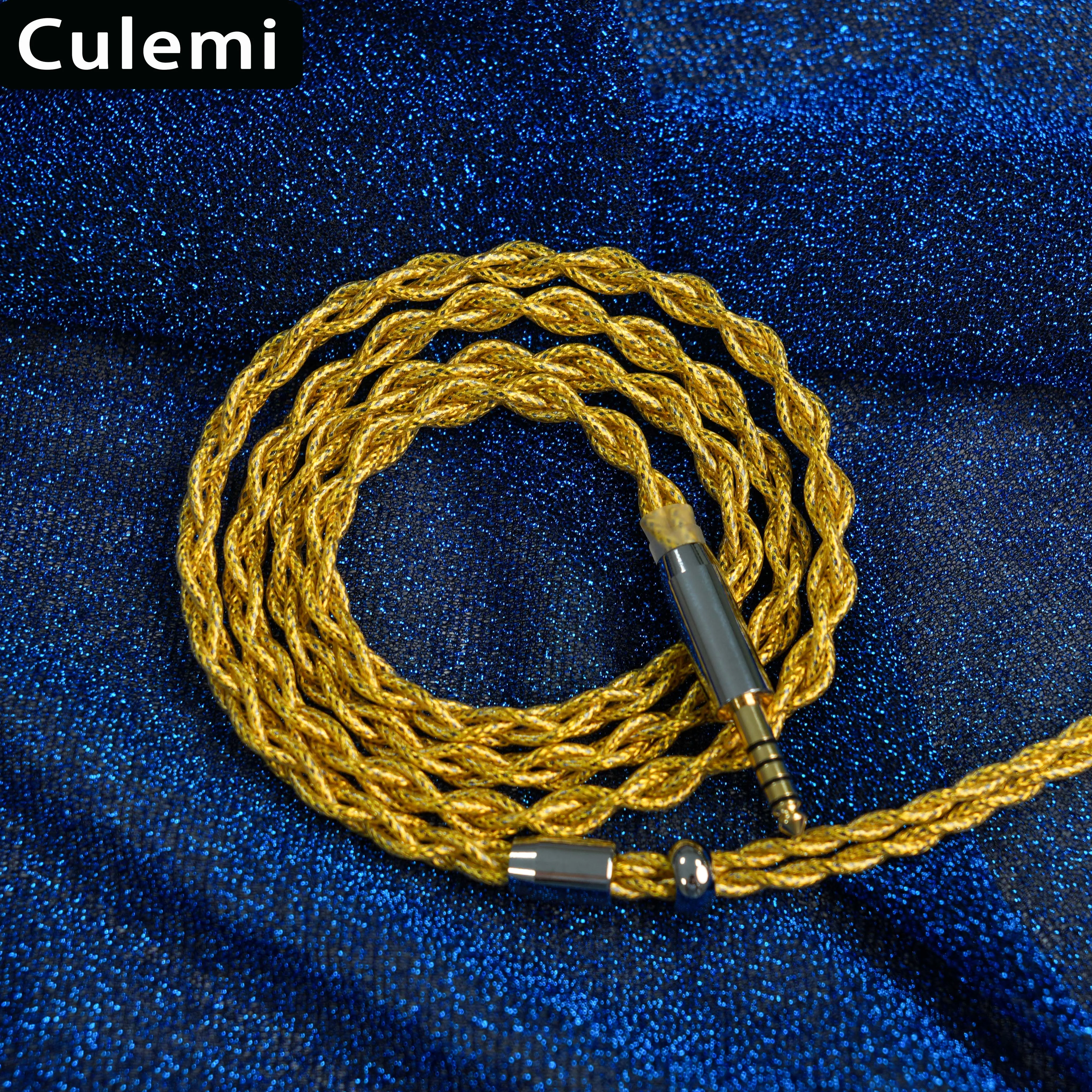 Culemi-12 Nirvana HiFi Replace Upgrade Cable 2.5/3.5/4.4mm MMCX/0.78 2Pin/Recessed 2Pin Suitable for SA6 MK2 TANGZU FUDU