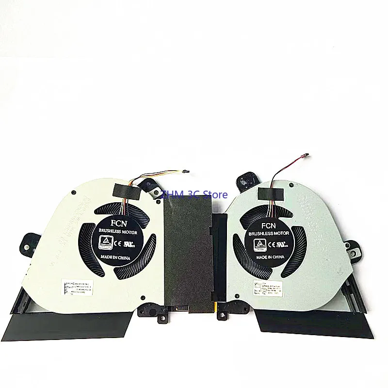 CPU GPU Cooling Fan for ASUS ROG Zephyrus S GX502G GX502GW GX502GV GX502LWS DFS200912210T FL6H DFSCK221051821 FL6G DC12V 1A Fan