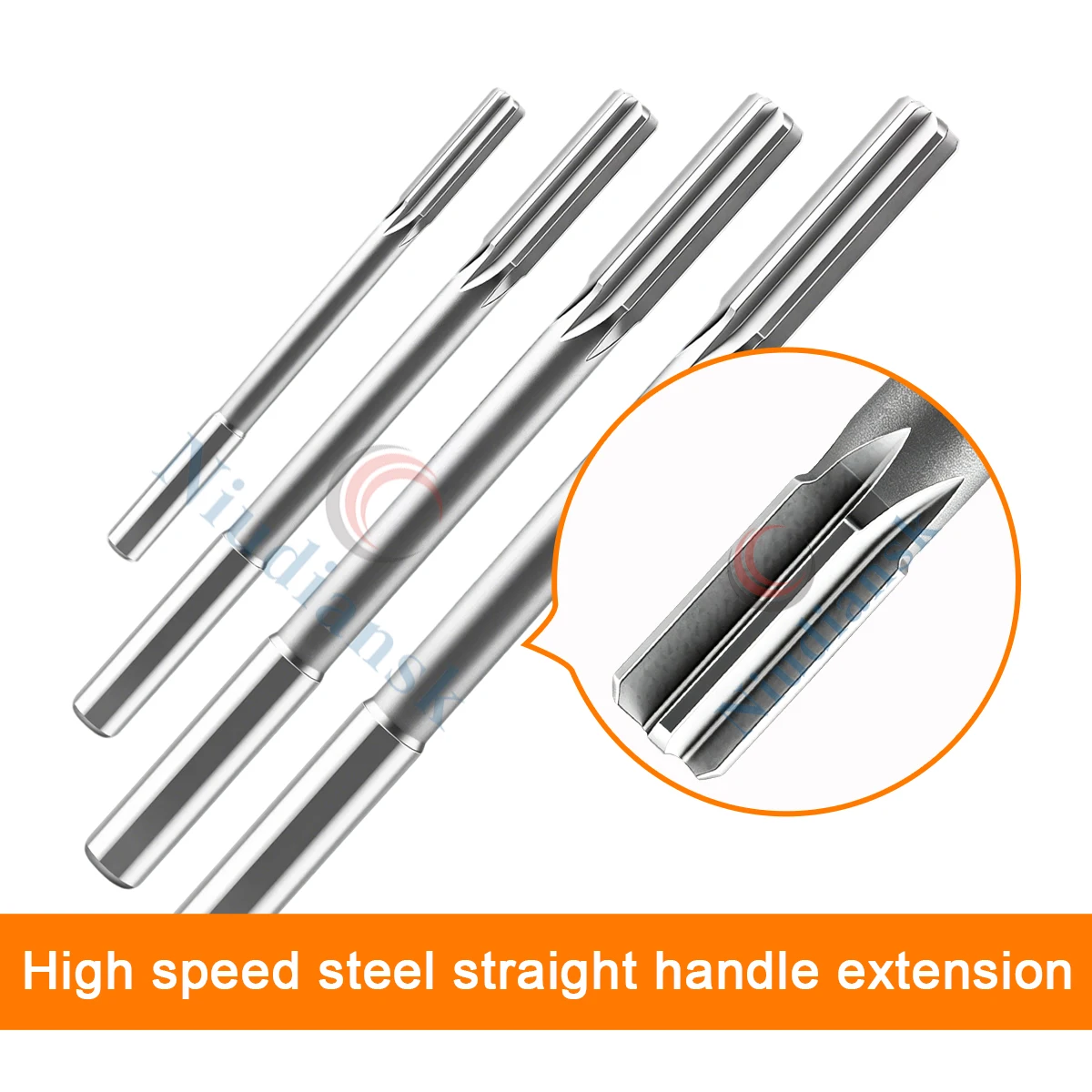 4x100xH7 8x160xH7 10x160xH7 10x200xH7 12x200xH7 Numerical Control Lathe Cutting Cutter Straight Handle Reamer Extension Machine