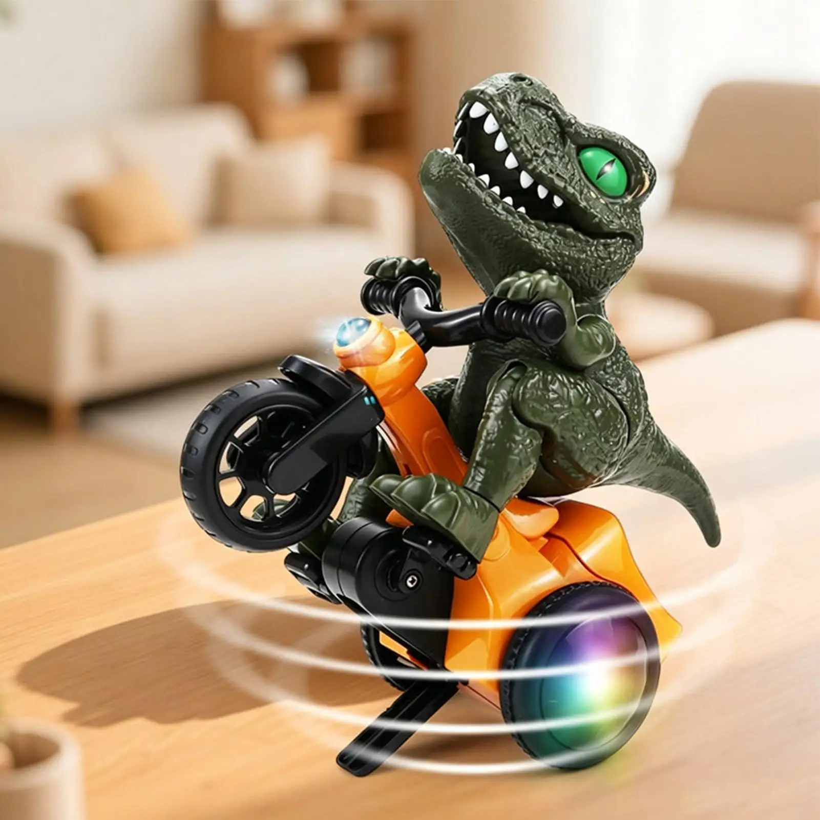 Dino Cars Three Wheels Stunt Vehicles With Light And Music Cars Toys For Party Classroom School Home Dormitory Display Birthday