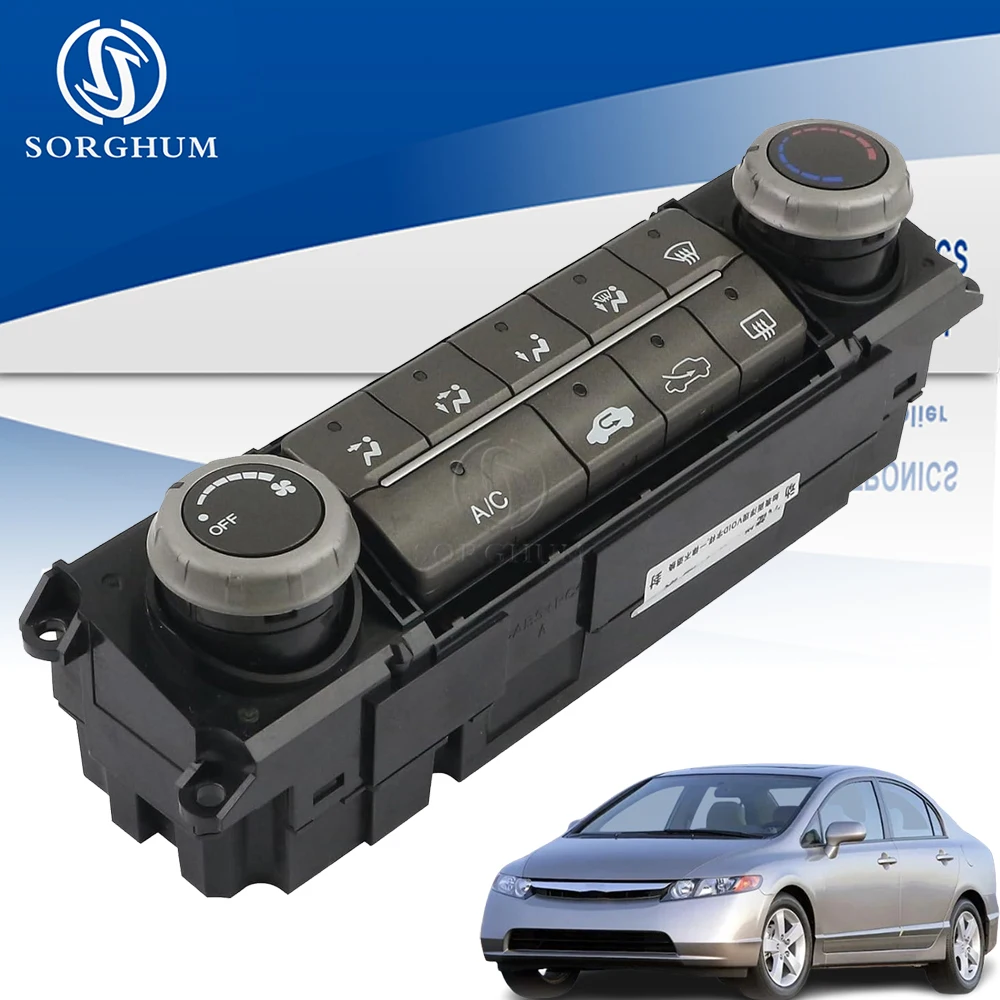 

79500-SNA-A01ZA Air Conditioning Control Switch For Honda Civic CPE LX SDN EX DX LX GX 2006 2011 AC Heater Climate Panel Module