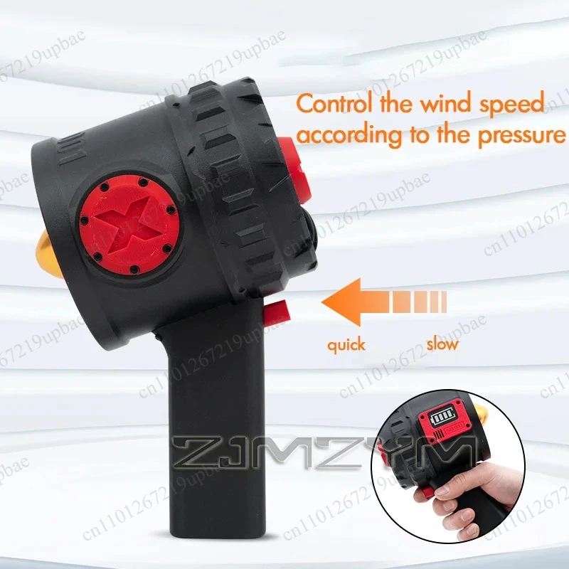90mm Brushless Turbo Fan Air Blower High Performance Dust Blower Snow Remover Air Dryer Keyboard Cleaning Tool