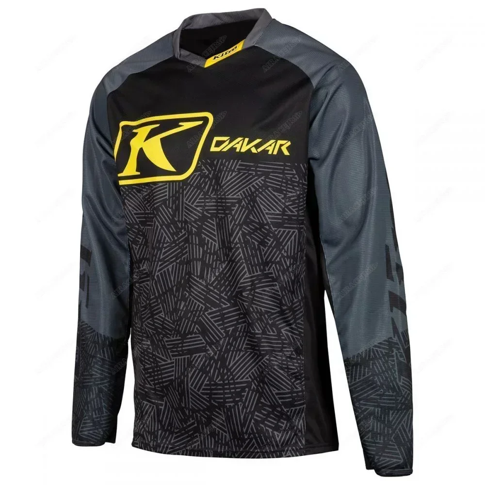 New K-Klim Rally Motocross Mountain Enduro Bike Bicycle Downhill Long sleeves T-shirt Cycling MTB Racing MX GP Jerseys Summer