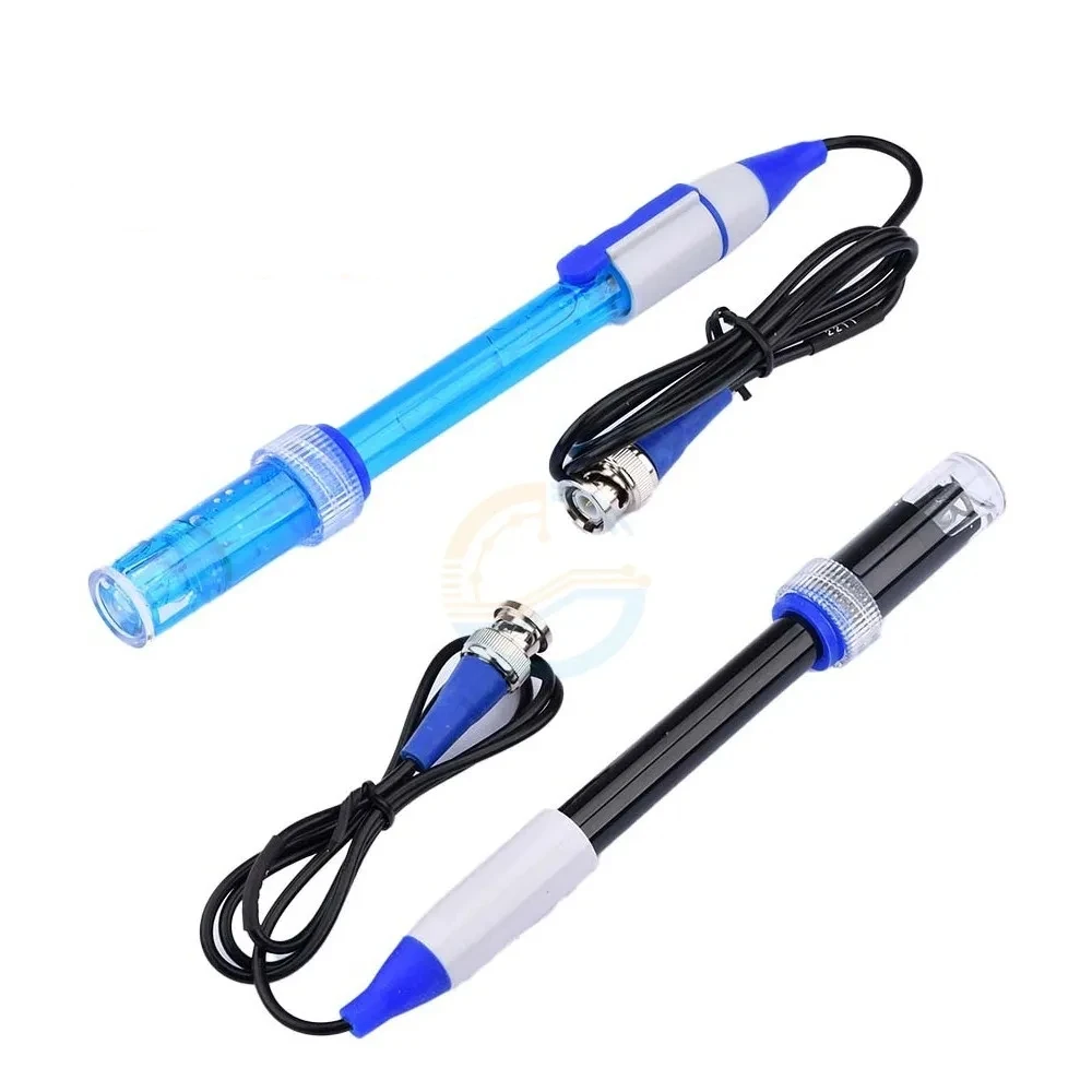 Rechargeable PH Probe BNC Connector PH Controller Sensor Digital PH Sensor Electrode Rechargeable Water Quality Meter probe ph