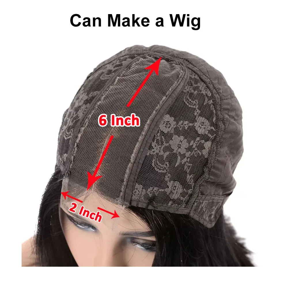 الجسم موجة 2x6 السويسري الدانتيل إغلاق الشعر البشري البرازيلي 2x6 الدانتيل الشفاف إغلاق 10-26 بوصة اللون الطبيعي قبل قطعها للنساء #6