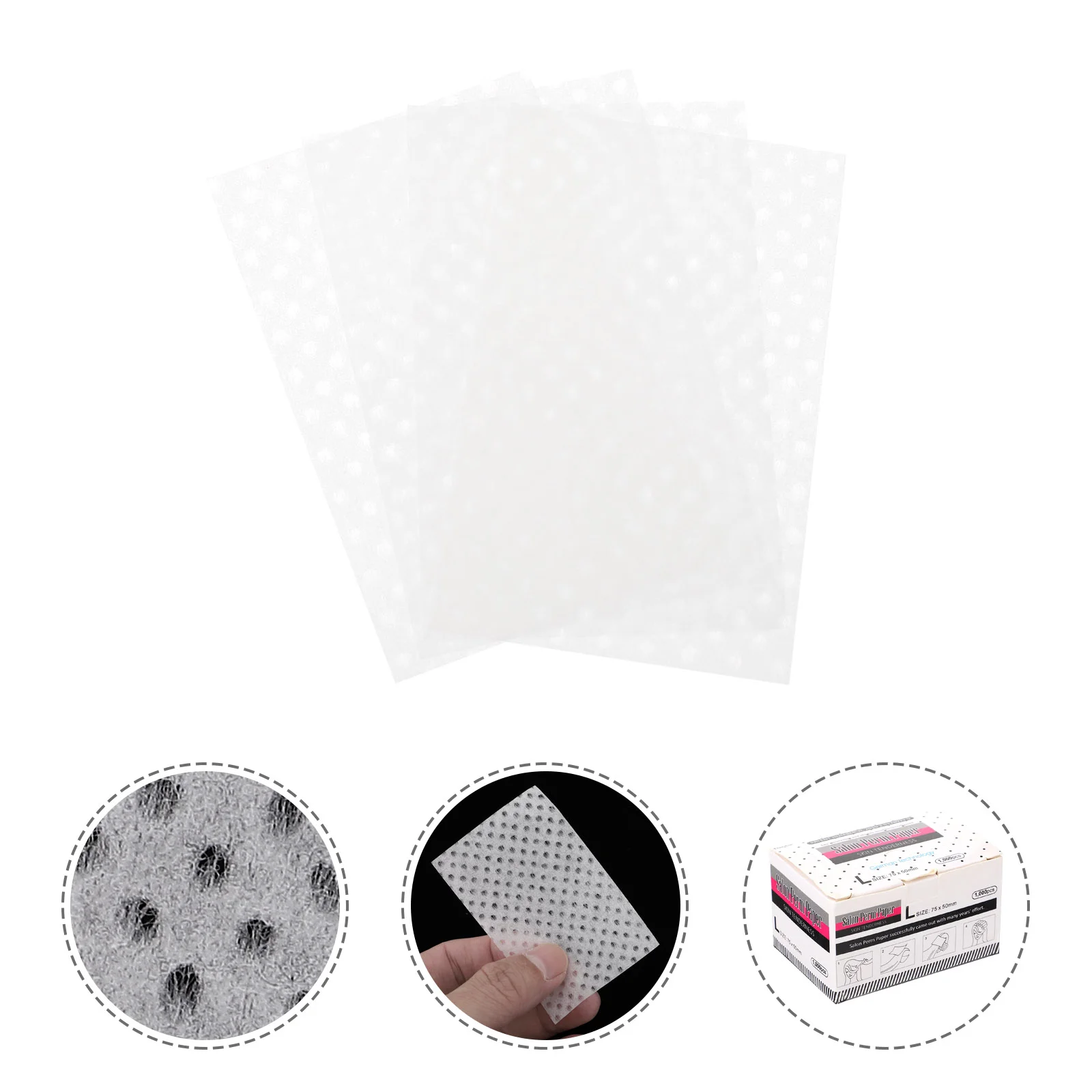 

1000 Sheets Perm Paper Hair Rod Hairdressing Tool Salon Supplies Waver Perming Beauty Products