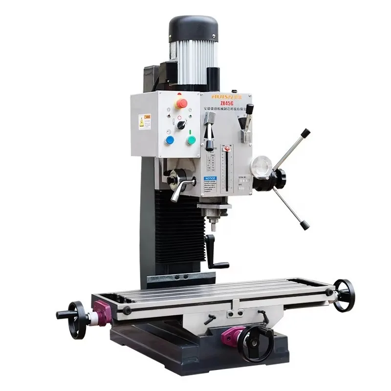 Metal Hobby Mill Drill Machine ZAY7045FG/1 Gear Head Bench Milling and Drilling Machine with Dro
