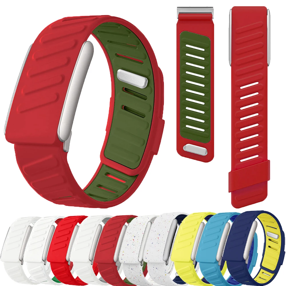 Adjustable Silicone Wrist Strap For Whoop 5.0,Breathable Sport Replacement Bracelet Smart Tracker Accessory For Men & Women