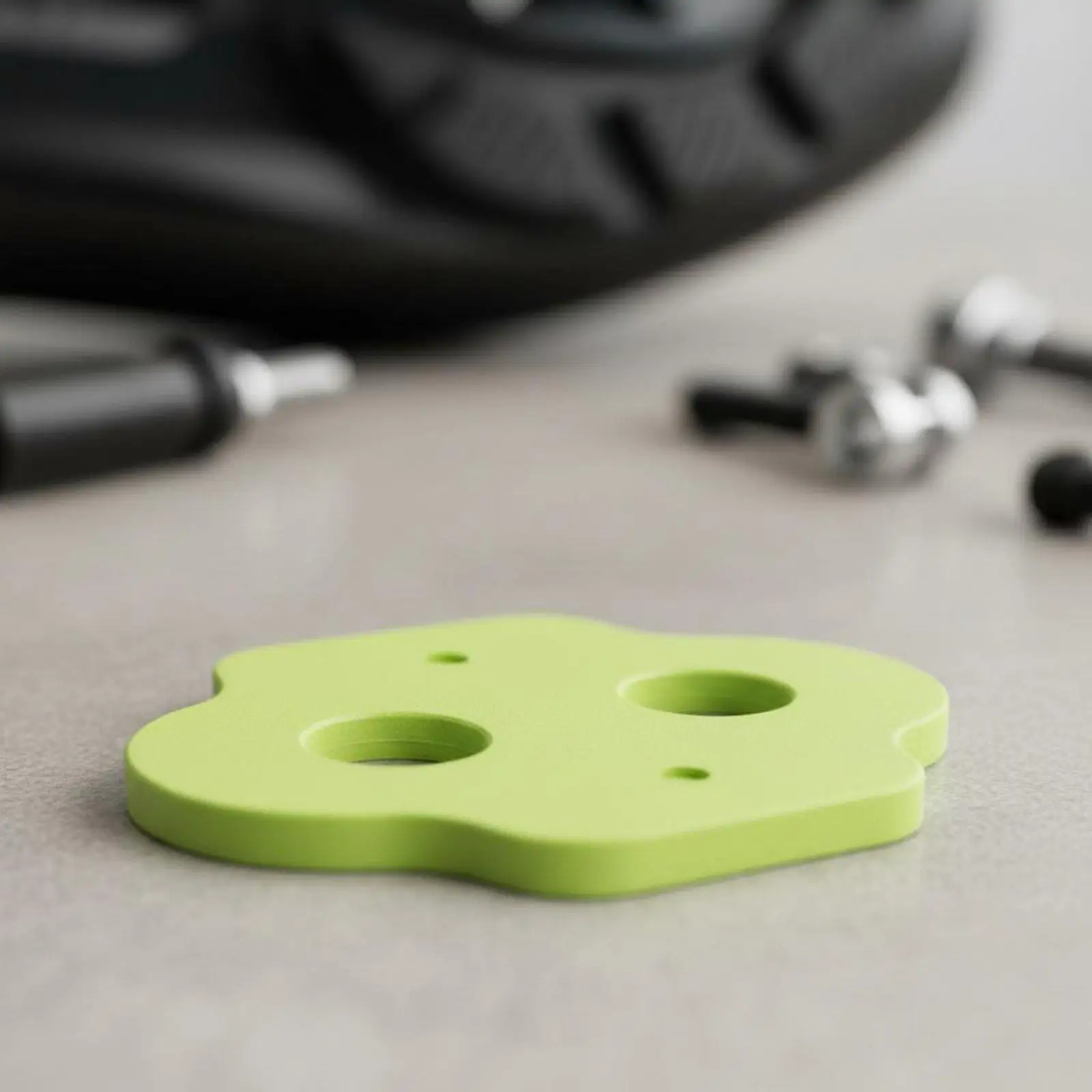 Universal Fit Cycling Shoe Shim Durable Cleat Spacer Positioning Pad for MTB Bike Pedal Performance