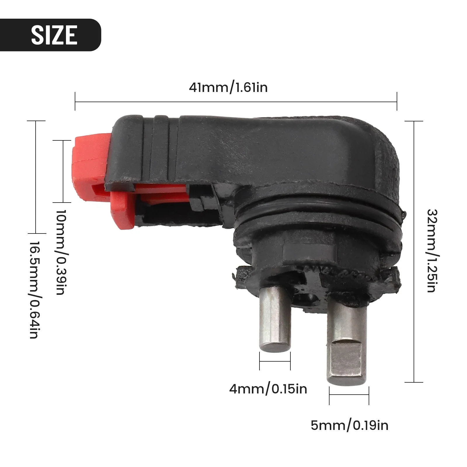 1pc Toggle Switch Electric Hammer Drill Knob Switch Replace For Makita HR 2470,2470F,2470FT Power Tool Accessories