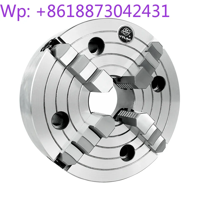 Global K72 Short Cone Chuck Four-jaw Single Action A24 C6 Type D8 Type Taper Machine Tool Spindle 200250 with Packing