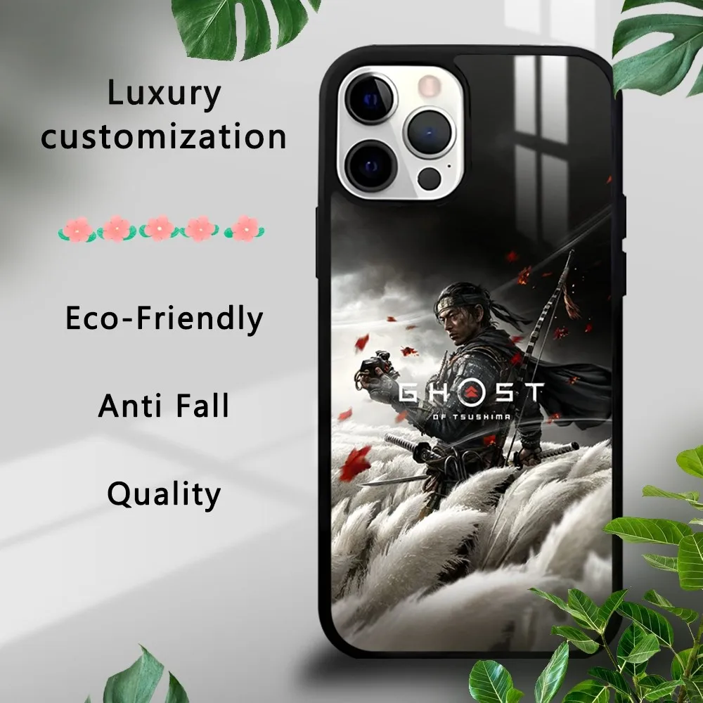 

Cool Warrior Game G-Ghost Phone Case For iPhone 16 15 14 13 12 11 Pro Xs Max Mini Plus Celulares Hard Funda