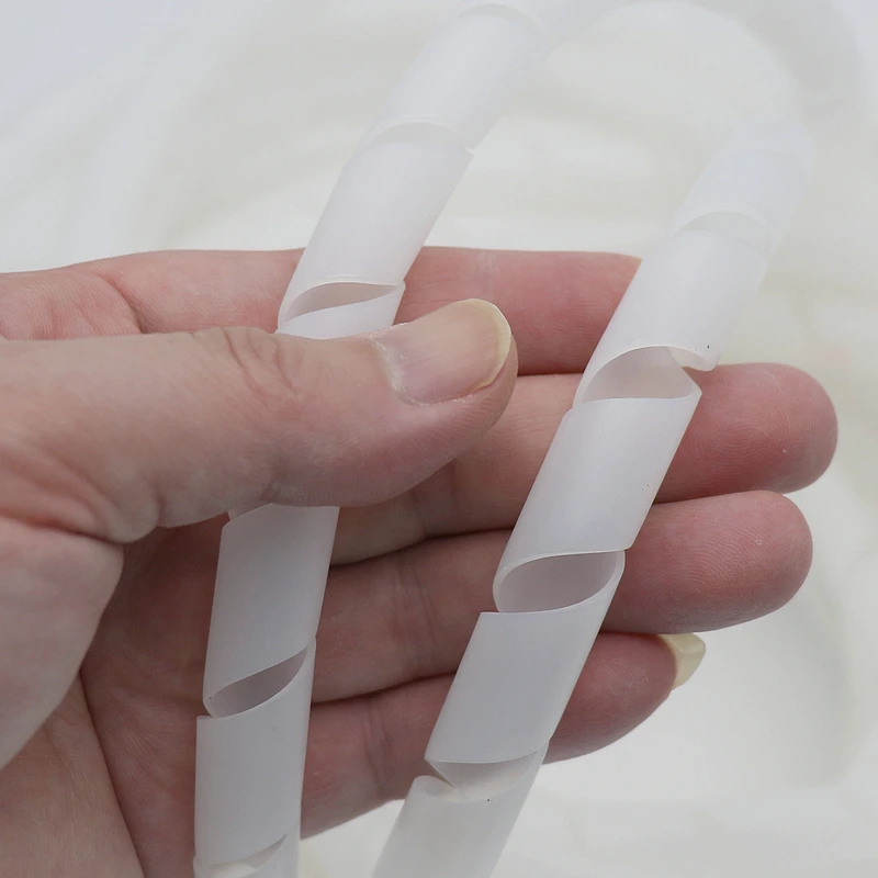 1Piece Vacuum Perfusion Spiral Tube PE Hose For Vacuum Introduction Process Inner Diameter 6MM/8MM/10MM/12MM Optional