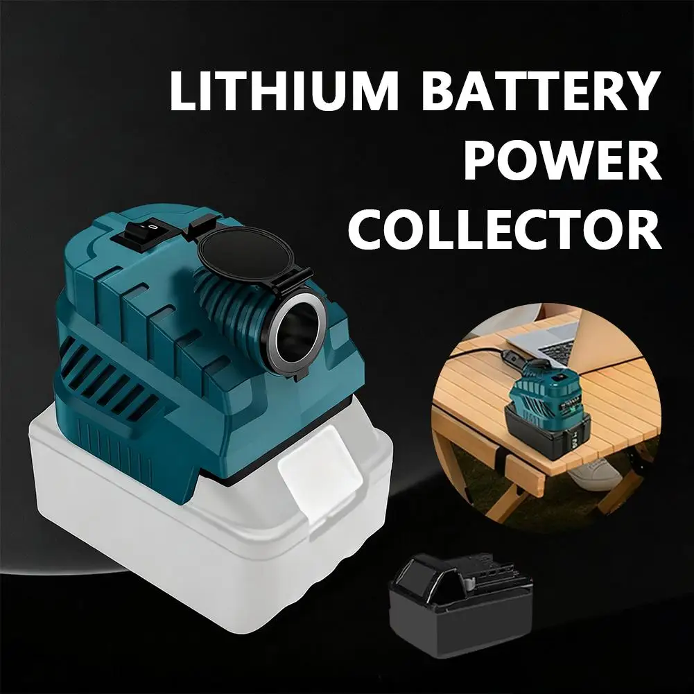 DC 12V Converter Regulator For 18V Li-ion Battery 240W Cigarette Lighter Vehicle Refrigerator Power Supply S6P0