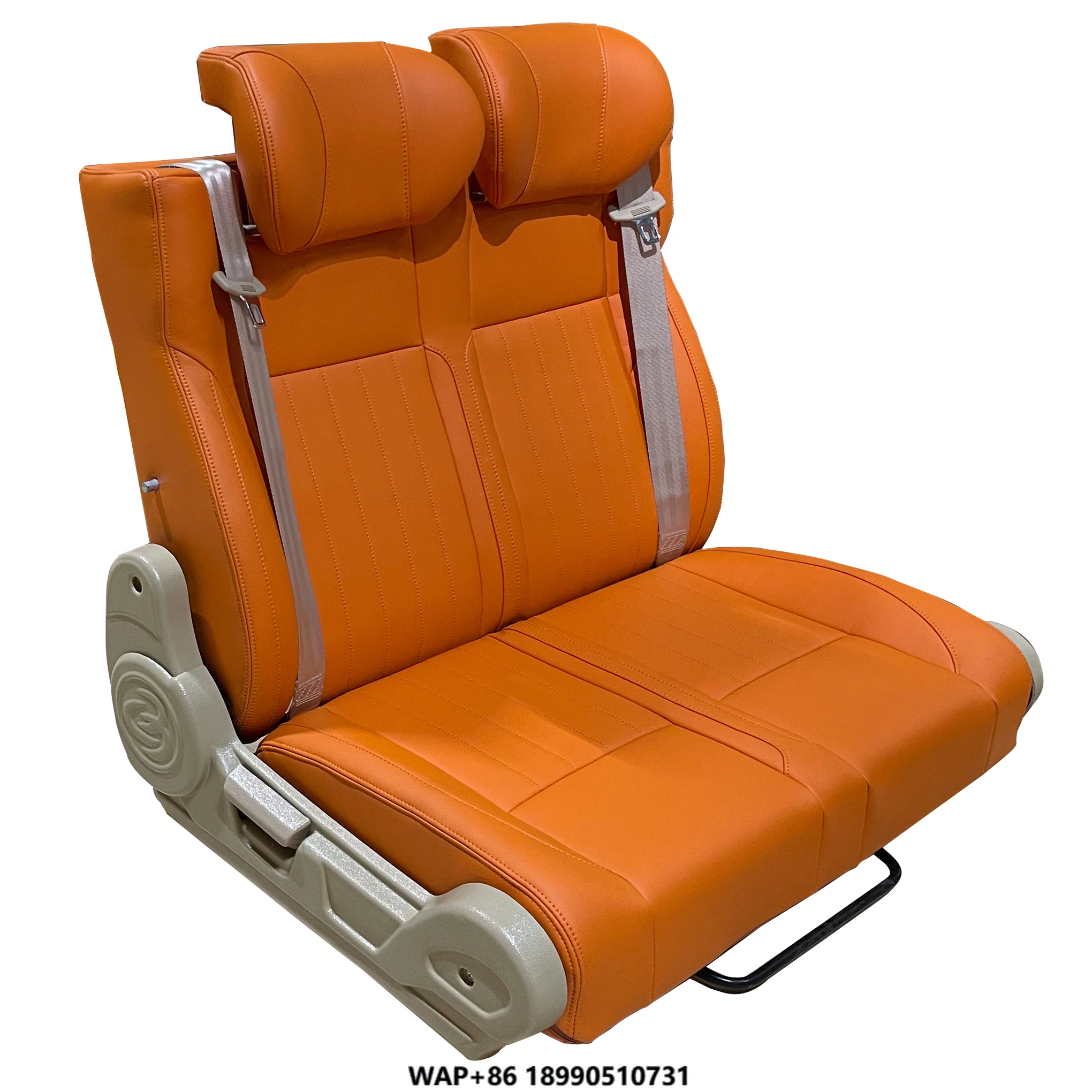

2025 New Design Foldable RV Seat Bed PU Leather Modified Car Seats for Campervan