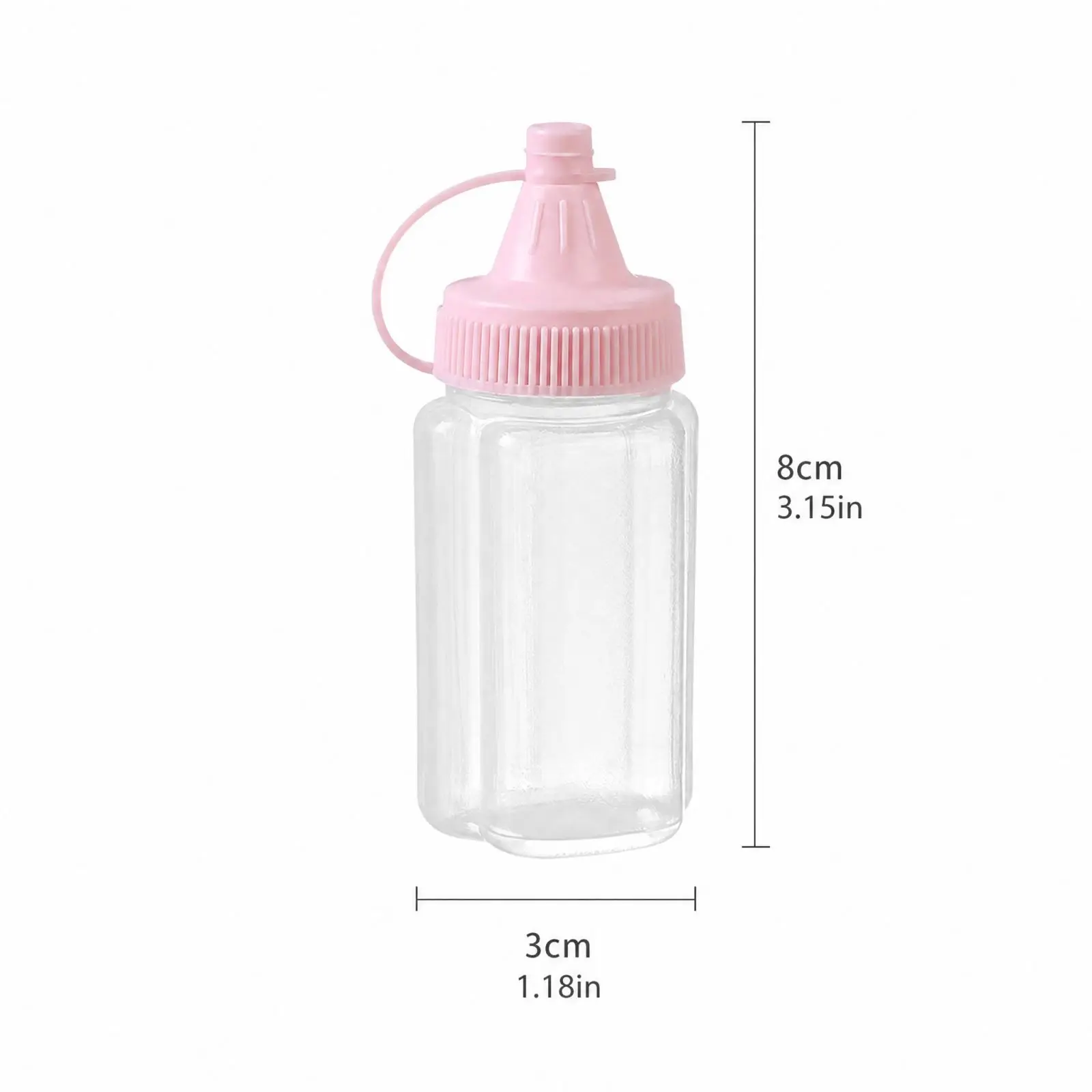 Mini Sauce Squeeze Container Portable Condiment Bottle Leak‑Proof Refillable Seasoning Jar for  Camping Picnic Kitchen Gadget