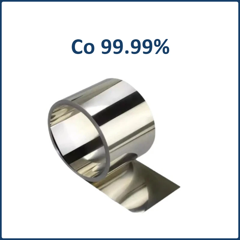 

High Purity Metal Cobalt Foil Sheet Plate Wire Rod Cobalt Target Co99.99% can be Customized Zero cut