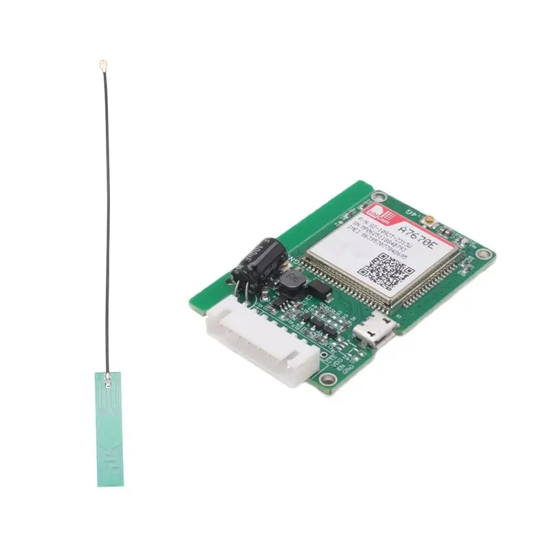 Winter Essential SIMCOM A7670E Module Core Board 4G LTE Cat1, TTL UART Compatible, 2G LTE-FDD With GSM 900/1800Mhz, Includes SIM