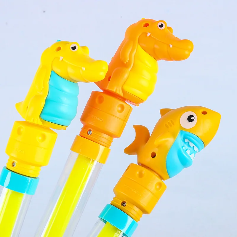 Uittrekbare zuigwaternevel speelgoedpistool Cartoon waterpistolen Zomerzwembad Strand buiten waterspeelspeelgoed
