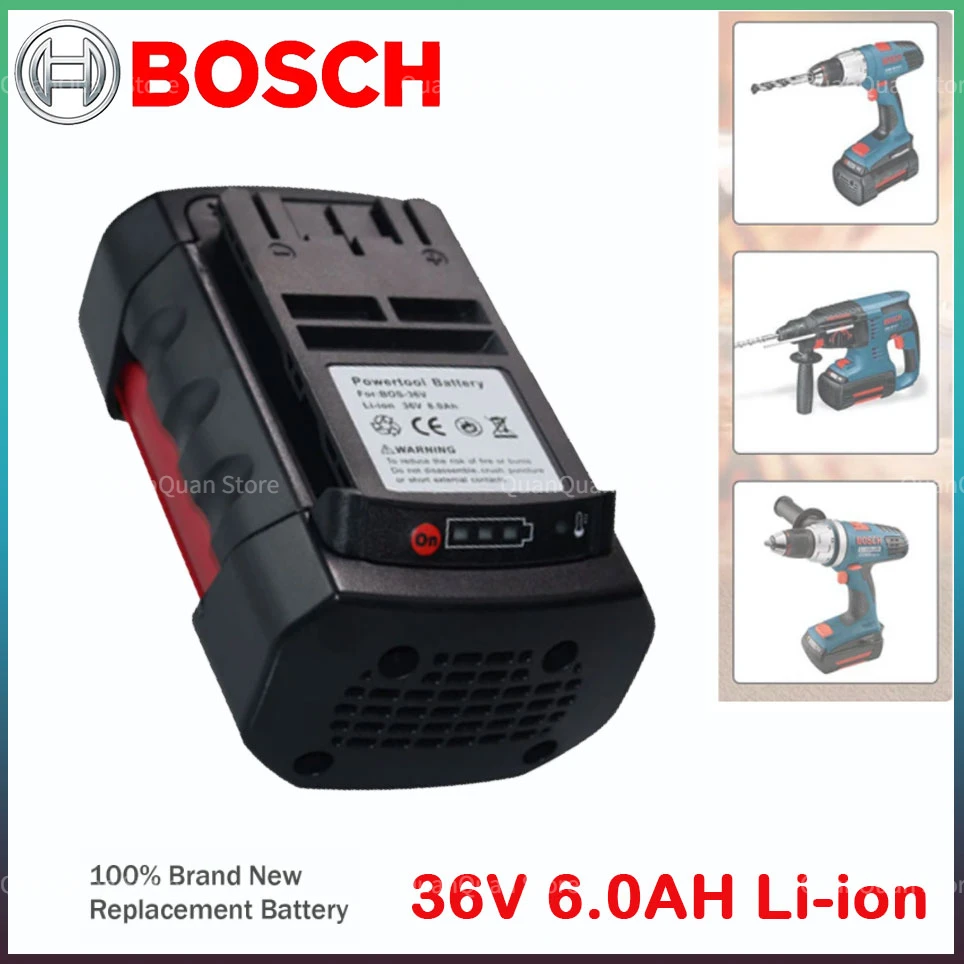 

For Bosch 36V battery 6000mAh 8000mAh 9000mAh BAT4030 BAT4040 BAT4050 BTA4060 Li-Ion Battery