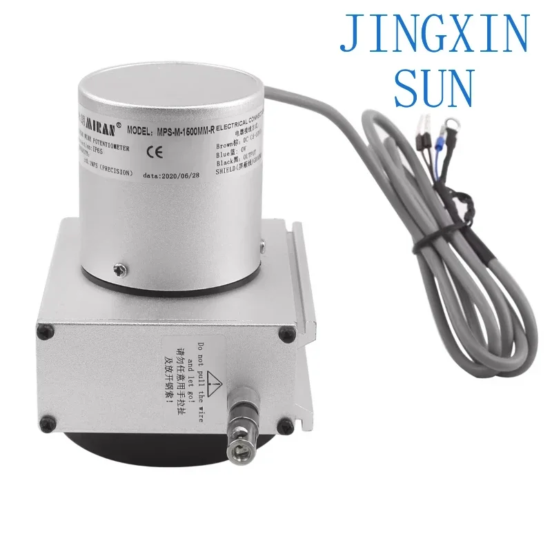 Wire Rope Potentiometer Draw Wire Displacement Sensor