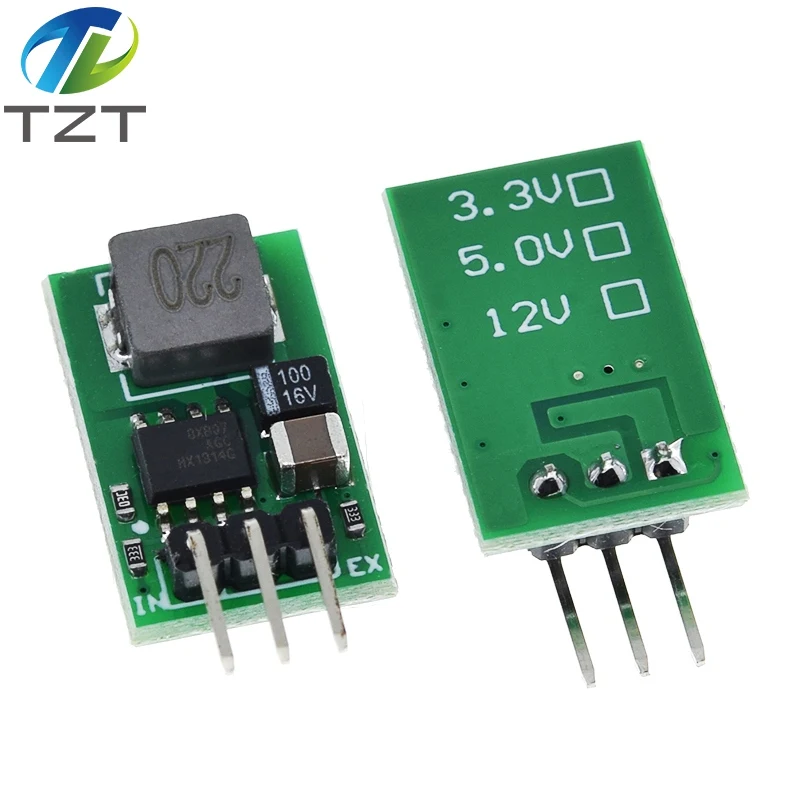 TZT DC 5.5-32V to 5V/1A voltage regulator replace LM7805 5V positive voltage regulators to 5V 1A Step-Down Buck Module