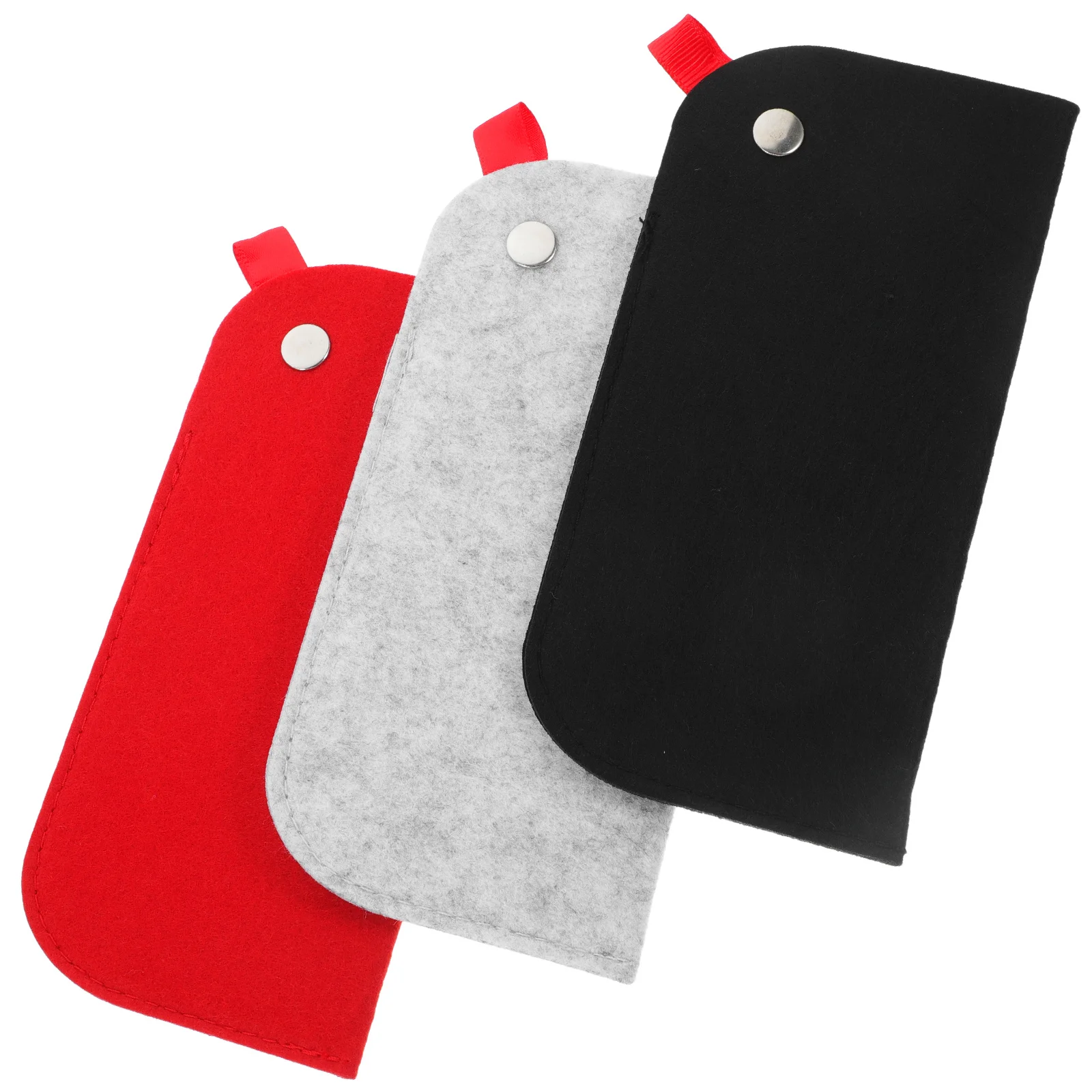 3 قطع من حقيبة النظارات المقاومة للتآكل، حقيبة نظارات شمسية مدمجة، حاوية تخزين منظمة للنظارات