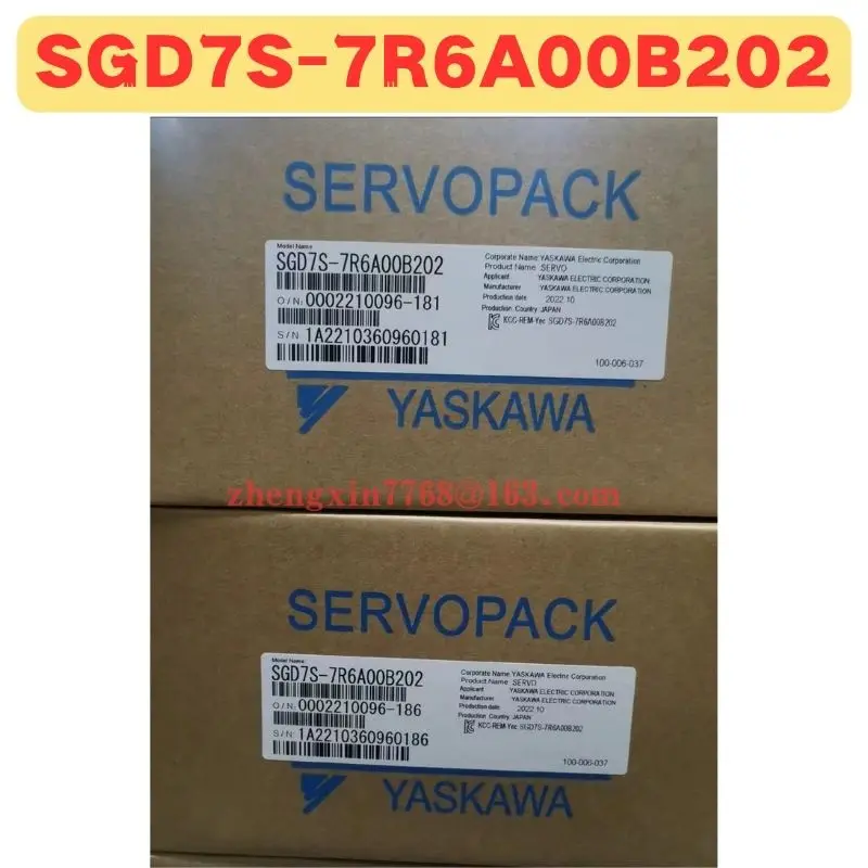Brand New Original SGD7S-7R6A00B202 SGD7S 7R6A00B202 Servo Drive