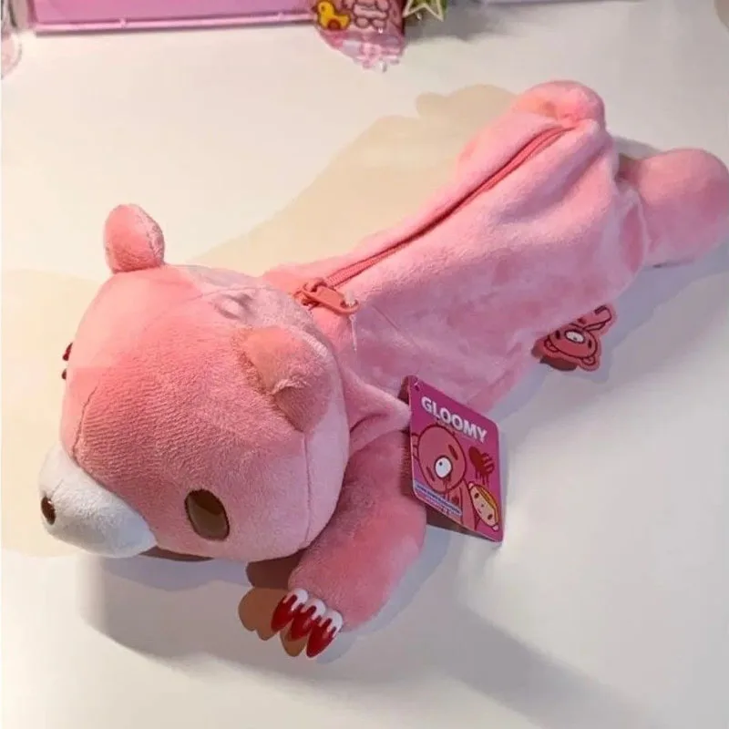 Gloomy Bear Furry  Hot Topic Backpack Gloomy Bear Fuzzy Backpack | Hot Topic main image 4